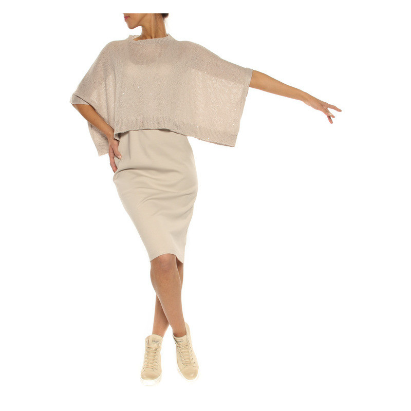 Dress Brunello Cucinelli chalk